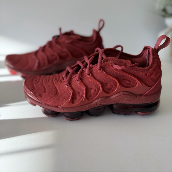 Nike Shoes - Nike VaporMax Plus Sneakers - Burgundy/Maroon Size 7.5 women’s